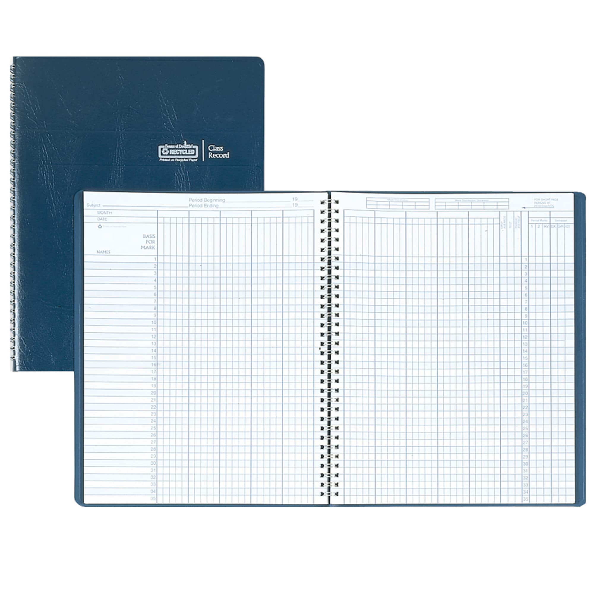 Blue Class Record Book